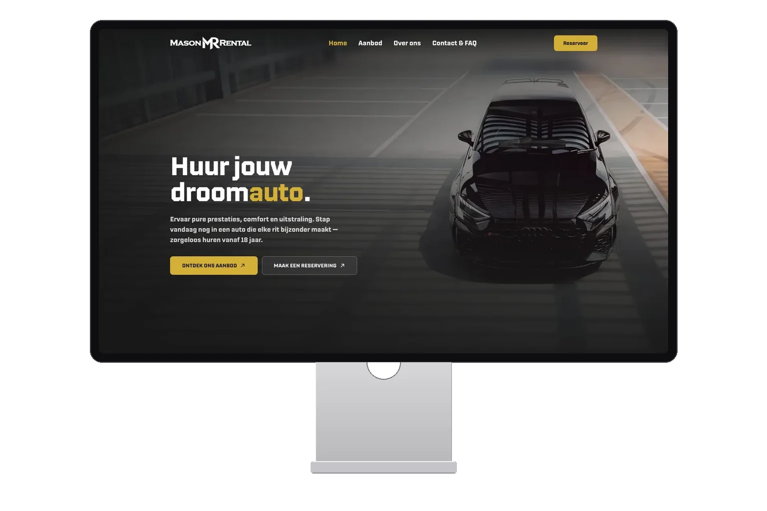 Website van MasonRental